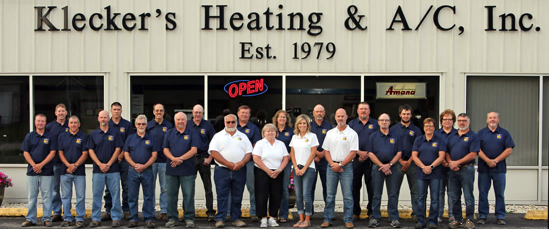 The Klecker Heating and AC Team in Watertown Wisconsin